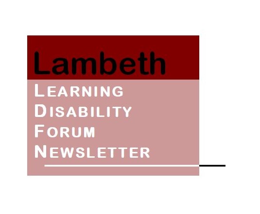 Lambeth Learning disability assembly Newsletter logo