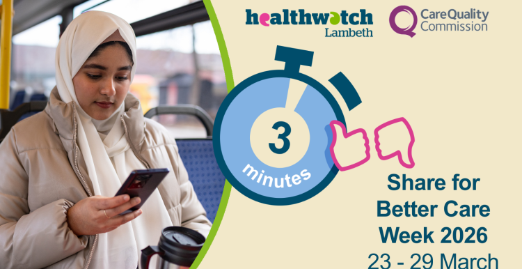 A young woman sits on a bus. She is wearing a headscarf. She is looking down at a mobile phone that she is holding in her hand.