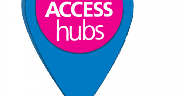 GP access hubs Lambeth logo