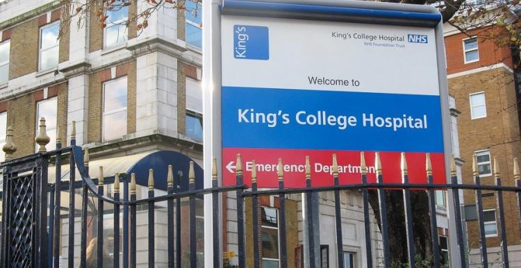 Kings college hospital sign