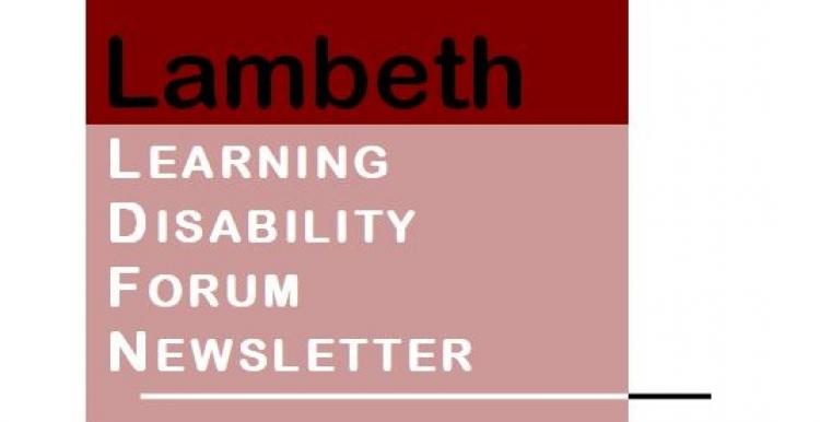 Lambeth Learning disability assembly Newsletter logo