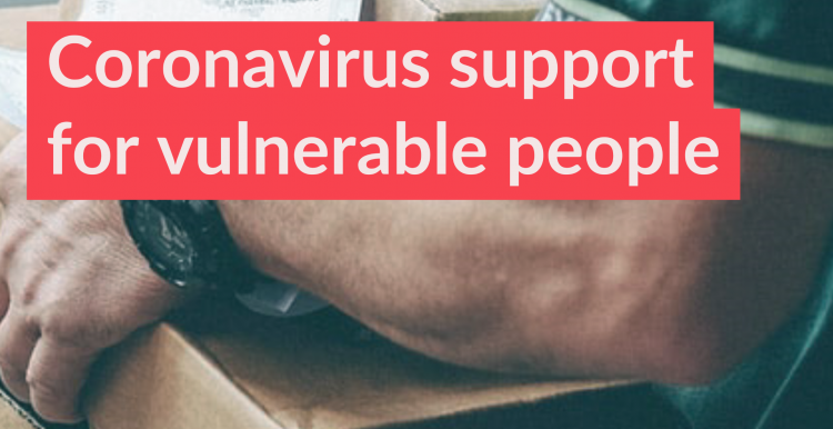 Coronavirus support for vulnerable people 