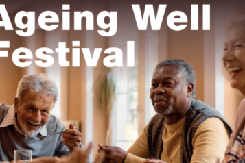 Older people enjoying time together