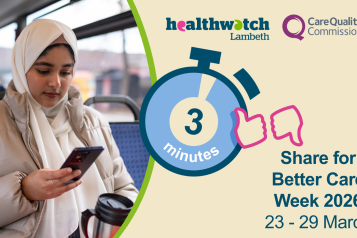 A young woman sits on a bus. She is wearing a headscarf. She is looking down at a mobile phone that she is holding in her hand.