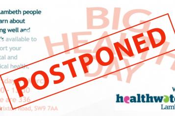 big health day lambeth banner