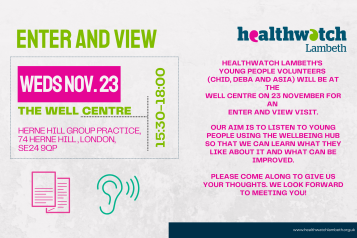 Enter and View - The Well Centre