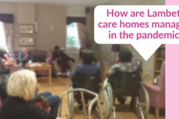 How are lambeth care homes managing webinar