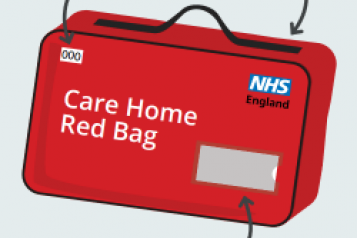 A picture of the red bag 