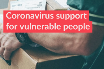 Coronavirus support for vulnerable people 
