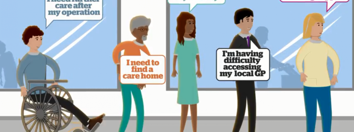 Video explaining how your Healthwatch can help with advice and information