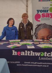 Anna and Sarah at the Lambeth Country Show.