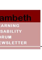 Lambeth Learning disability assembly Newsletter logo